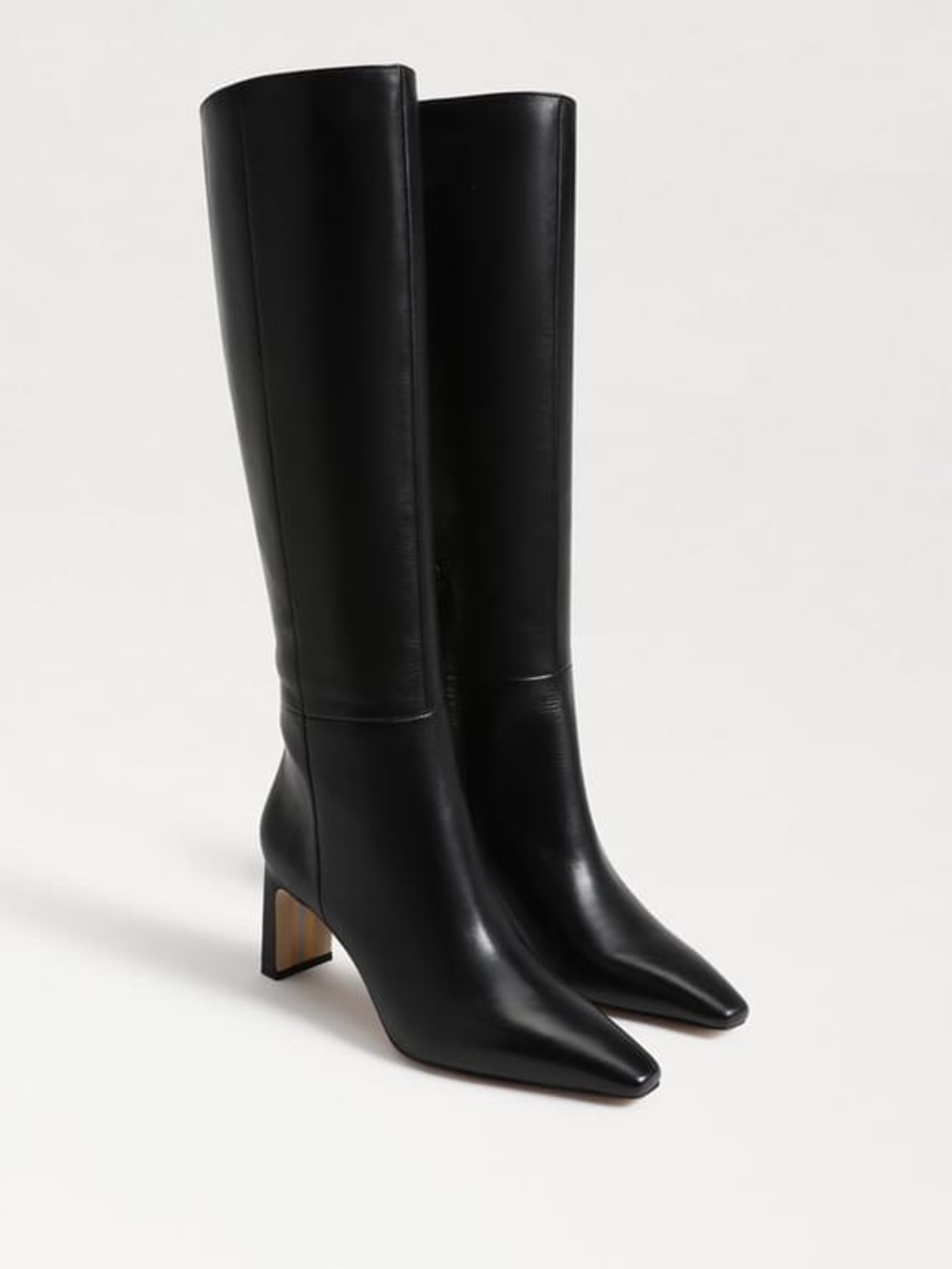 Sam Edelman Black Over-The-Knee Pointed Toe Stiletto Boots
